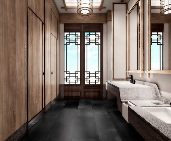 New Chinese Style Public Toilet-ID:108840547