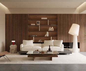 Wabi-sabi Style A Living Room-ID:923007976