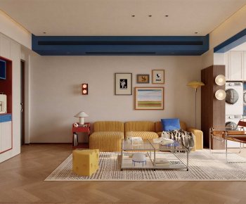Modern A Living Room-ID:946343902