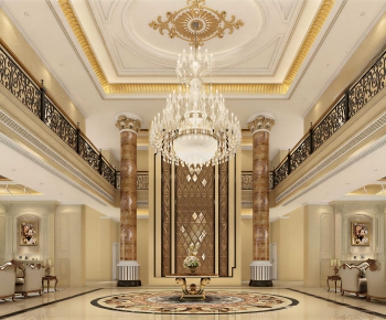 European Style Lobby Hall-ID:694459925