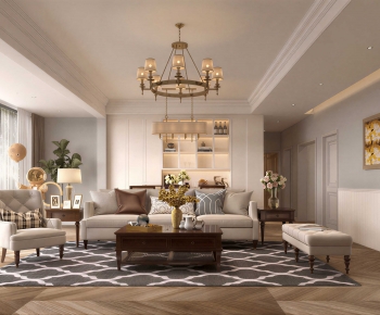 American Style A Living Room-ID:140539889