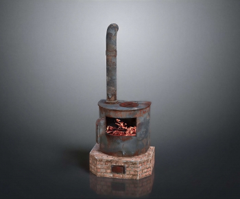 Modern Fireplace-ID:594197037