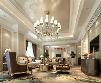 European Style A Living Room-ID:686389928