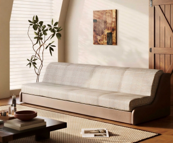 Modern Three-seat Sofa-ID:980460692