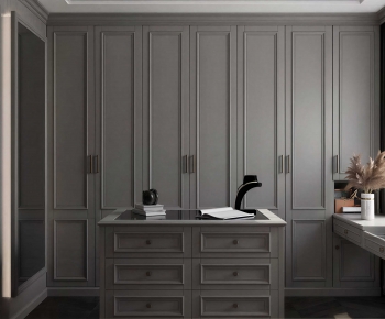 Simple European Style Clothes Storage Area-ID:515933044