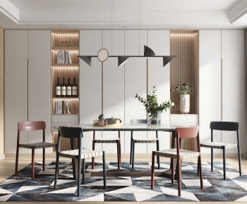 Modern Dining Room-ID:897339111