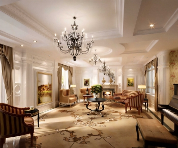 European Style A Living Room-ID:659143926