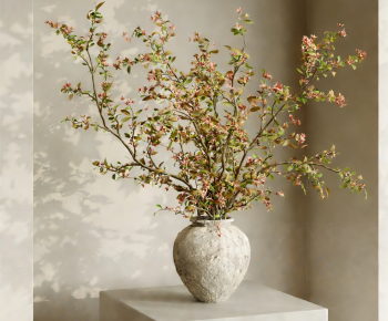 Wabi-sabi Style Flower Arrangement-ID:379457954