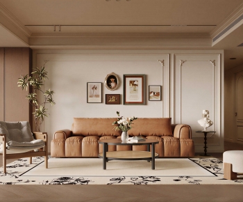 Modern A Living Room-ID:992327931