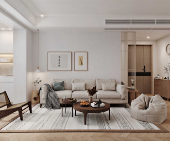 Japanese Style A Living Room-ID:112107995