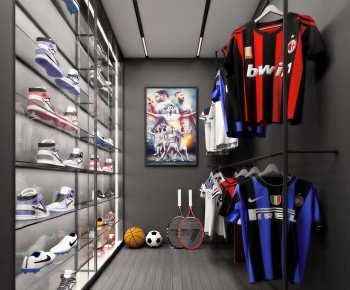 Modern Clothes Storage Area-ID:260412934