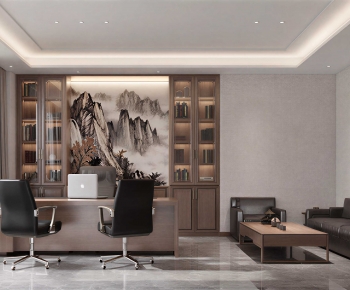 Modern Manager's Office-ID:528990039