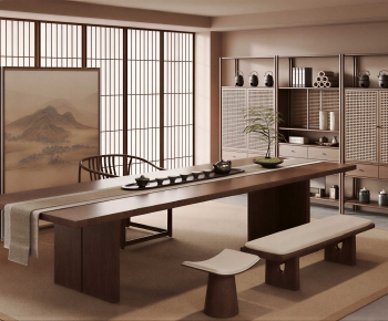 New Chinese Style Tea House-ID:640857931