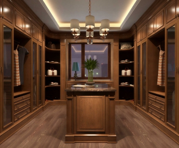 New Chinese Style Clothes Storage Area-ID:823066952