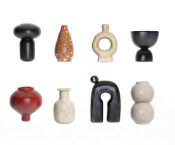 Wabi-sabi Style Clay Pot-ID:387674097