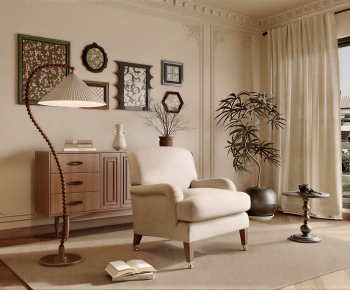 Modern Single Sofa-ID:803637989