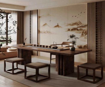 New Chinese Style Tea House-ID:502073053