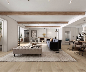 Modern A Living Room-ID:890894899
