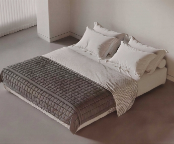 Modern Double Bed-ID:965032104