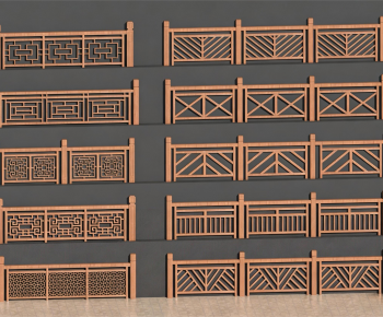 New Chinese Style Guardrail-ID:221189982