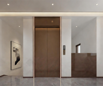 New Chinese Style Stairwell-ID:881757973