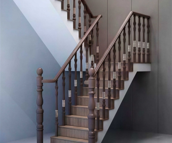 Simple European Style Staircase-ID:783181914
