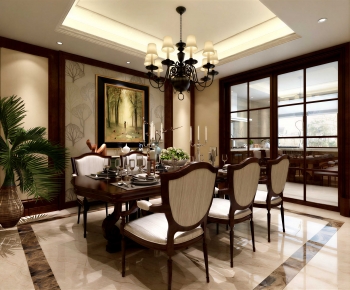 American Style Dining Room-ID:991403103