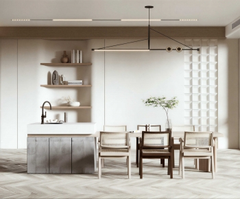 Wabi-sabi Style Dining Room-ID:211272954