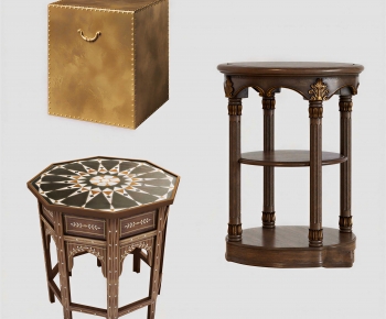 Retro Style Side Table/corner Table-ID:407855037