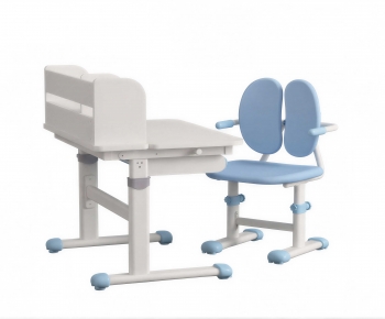 Modern Computer Desk And Chair-ID:538259981