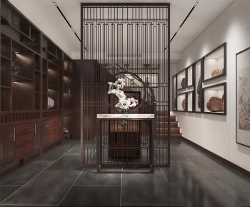 New Chinese Style Hallway-ID:200710373
