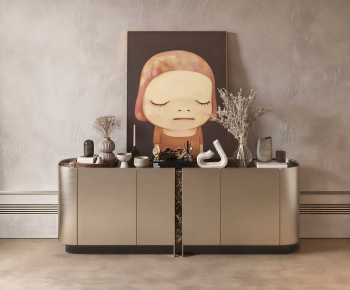 Modern Entrance Cabinet-ID:970040087