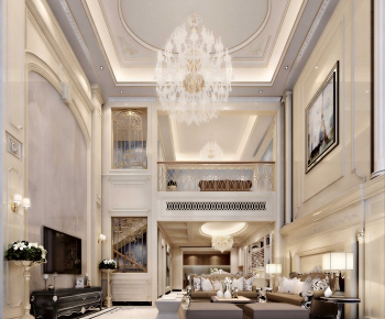 European Style A Living Room-ID:901879079