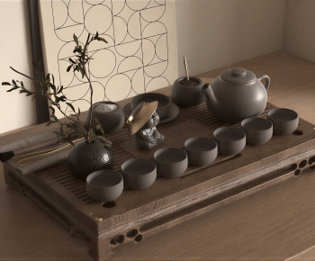 New Chinese Style Tea Set-ID:872169979