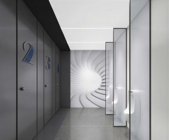 Modern Public Toilet-ID:204205994