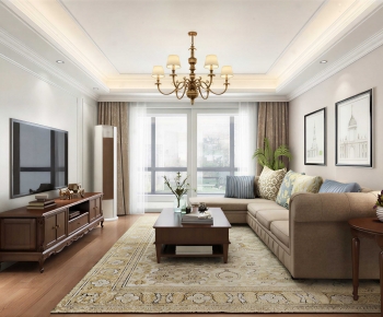 American Style A Living Room-ID:538942109