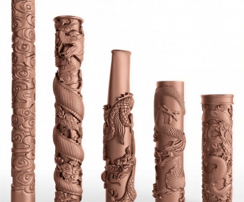 Chinese Style Column-ID:442660098