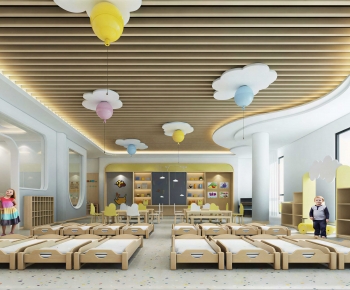 Modern Kindergarten Dormitory-ID:266479977
