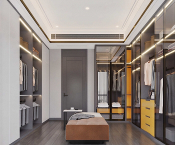 Modern Clothes Storage Area-ID:100231239