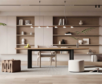 Wabi-sabi Style Study Space-ID:314790011