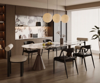 Modern Dining Room-ID:856096981