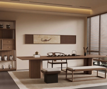 New Chinese Style Tea House-ID:973019681