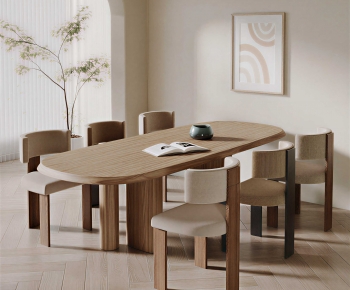 Modern Dining Table And Chairs-ID:771352051