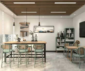Modern Office Tea Room-ID:983534101