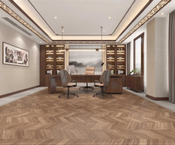 New Chinese Style Manager's Office-ID:770854954