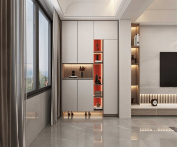 Modern Shoe Cabinet-ID:789314036