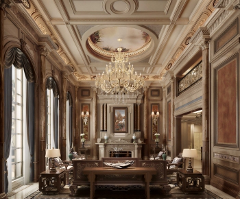 European Style A Living Room-ID:576879985