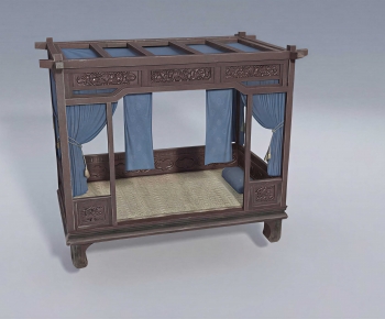 Chinese Style Double Bed-ID:243438961