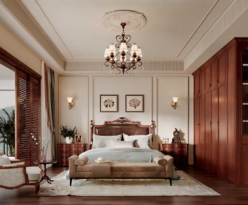 American Style Bedroom-ID:748229037