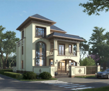 European Style Detached Villa-ID:525886066